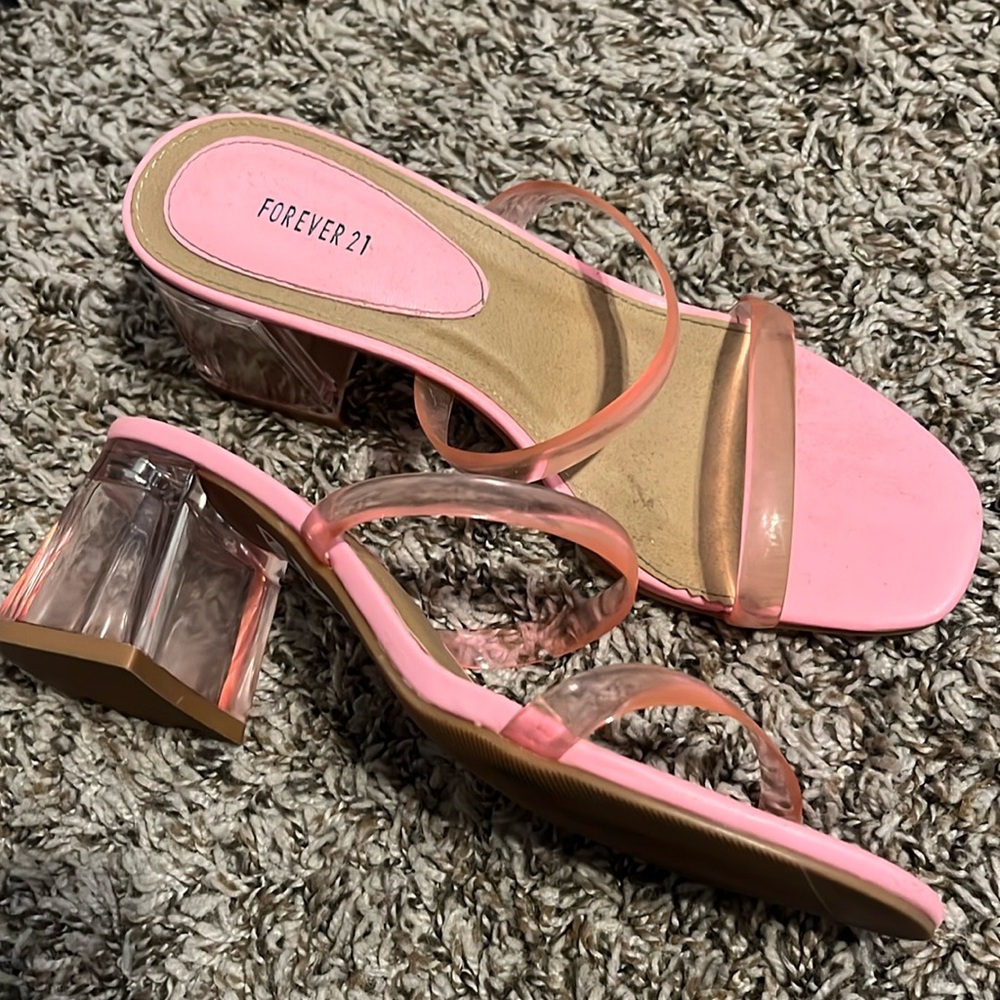 Pink heels